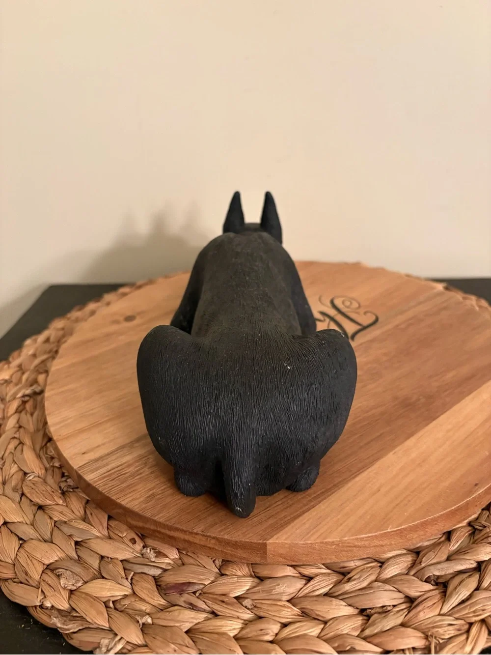 Sandcast Great Dane Figurine Dog Sandra Brue 1987 California